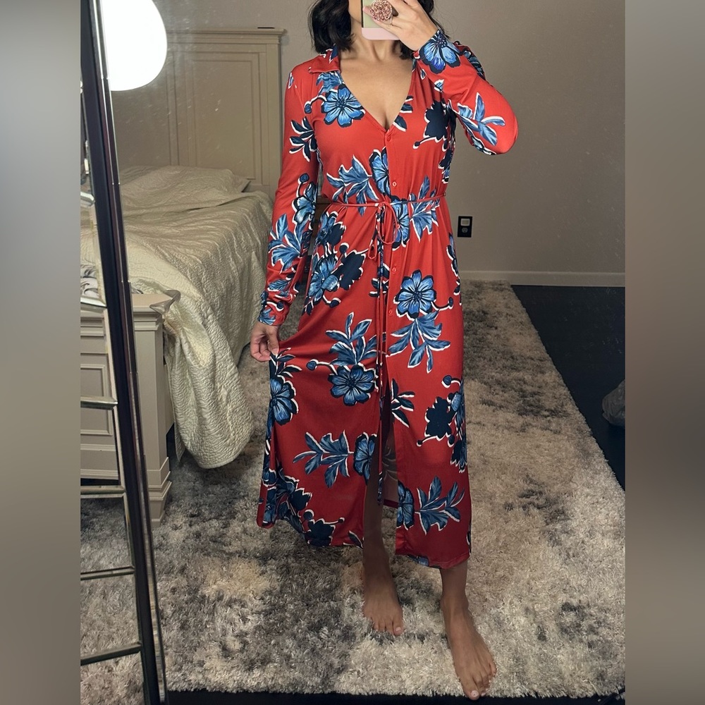 Zara | Maxi Dress Tropical